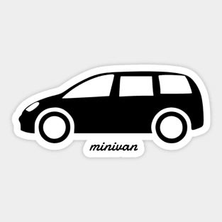 minivan Sticker